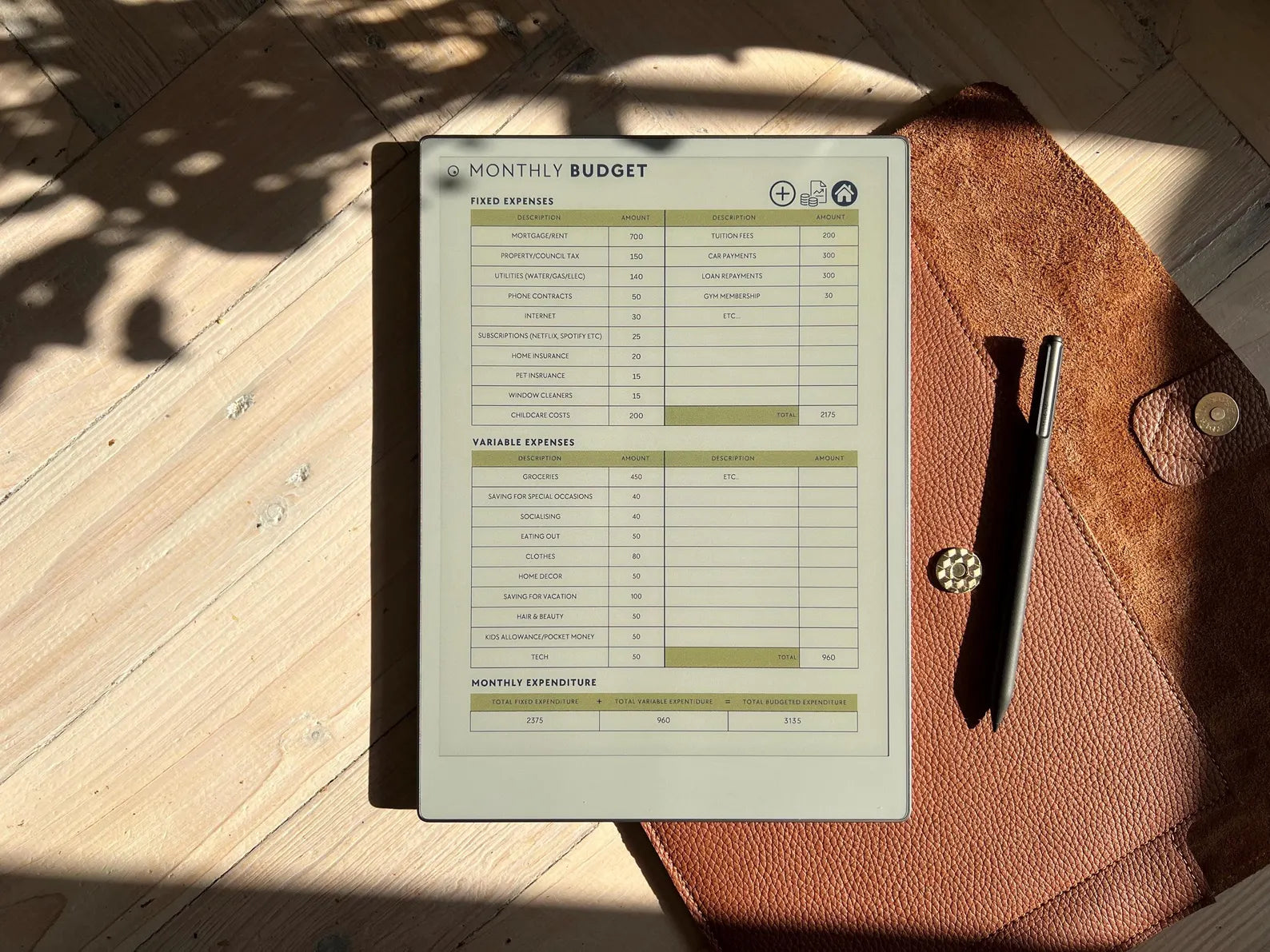 Budget and Finances Tracker