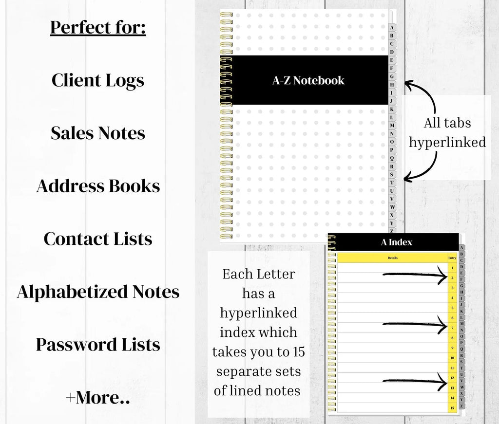 A-Z Notebook