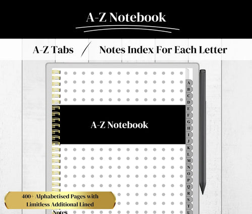 A-Z Notebook