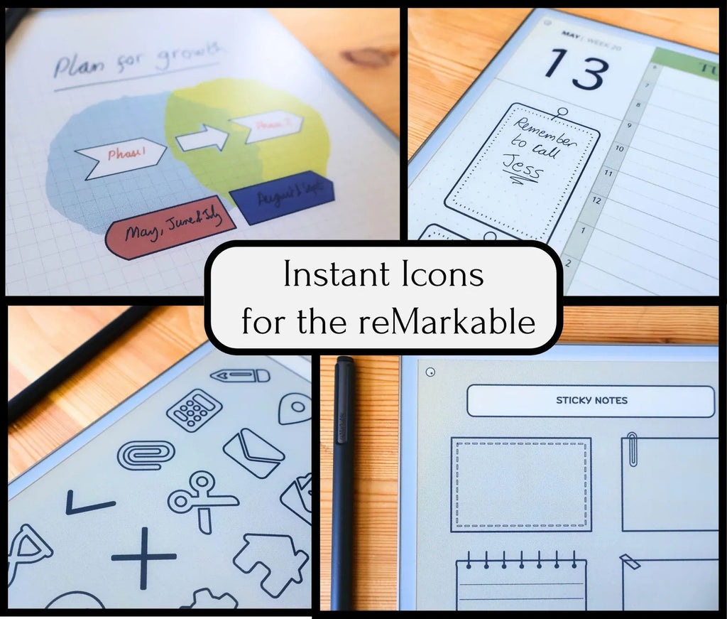 Instant Selectable Icons