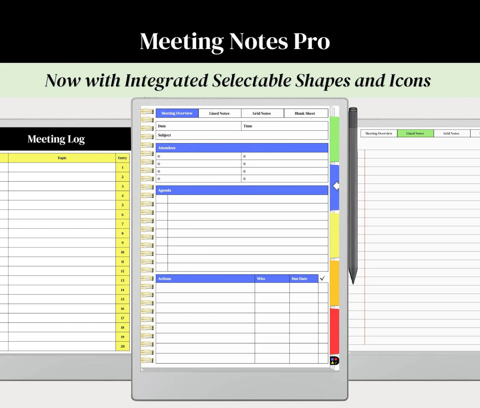 Meeting Notebook