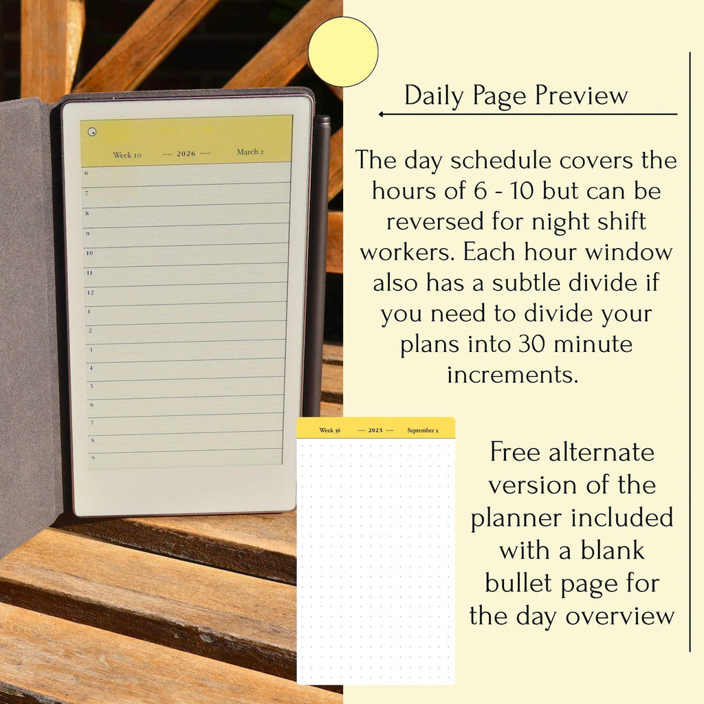 2026 Planner (Paper Pro Move)