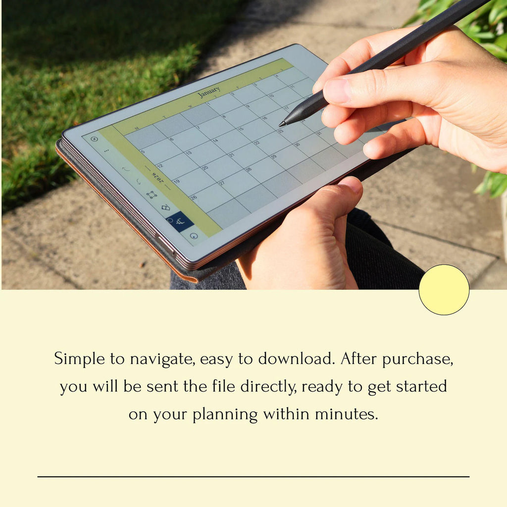 2026 Planner (Paper Pro Move)