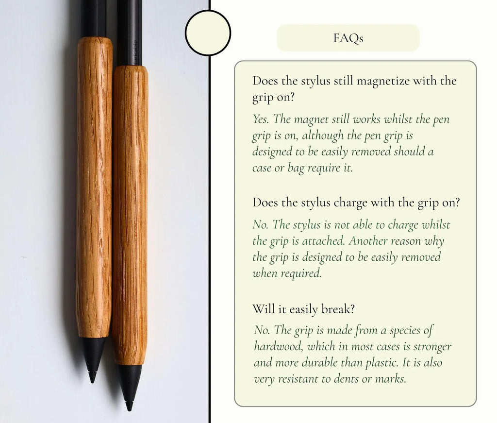 Olive Tree Stylus Grip