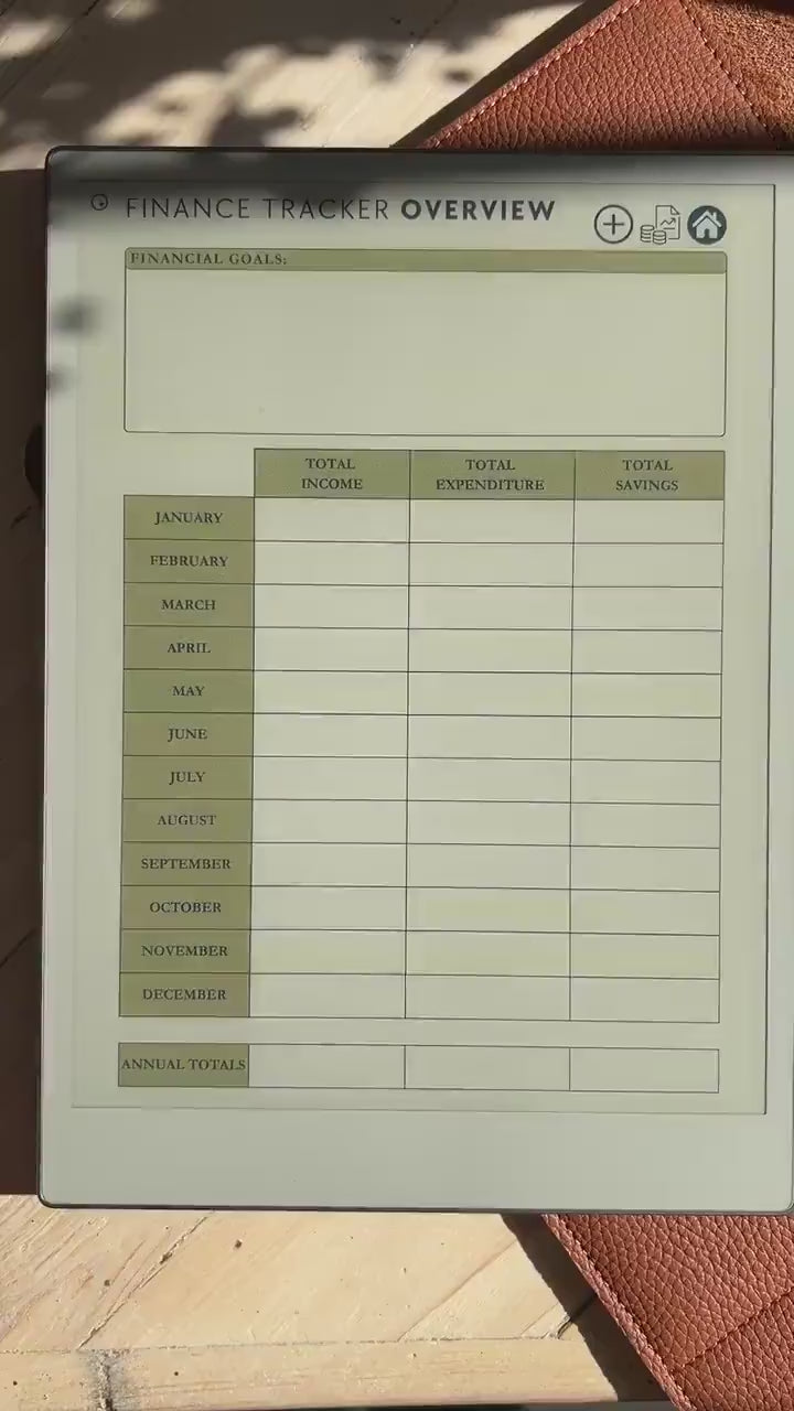Budget and Finances Tracker